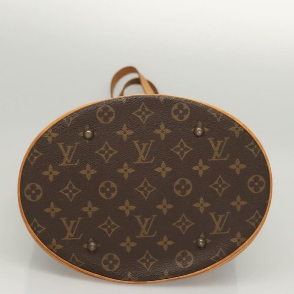 LOUIS VUITTON Monogram Bucket GM Shoulder Bag Vintage - Picture 7 of 16